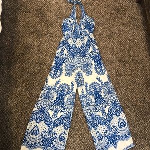 Halter jumpsuit Vici